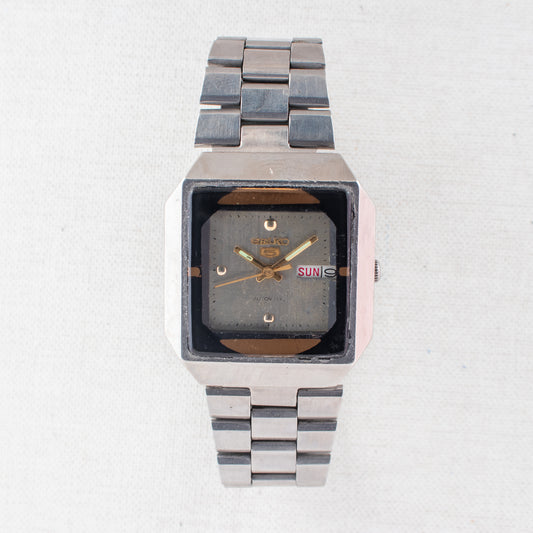 Vintage Seiko 5 Automatic Silver & White Dials | TV Cases | Refs: 6309-7320, 6119-5000, 7009-5330, 6309-6010, 6319-5050, 6309-5450, 7009-5862, 7009-592J, 6309-5320, 7009-5110