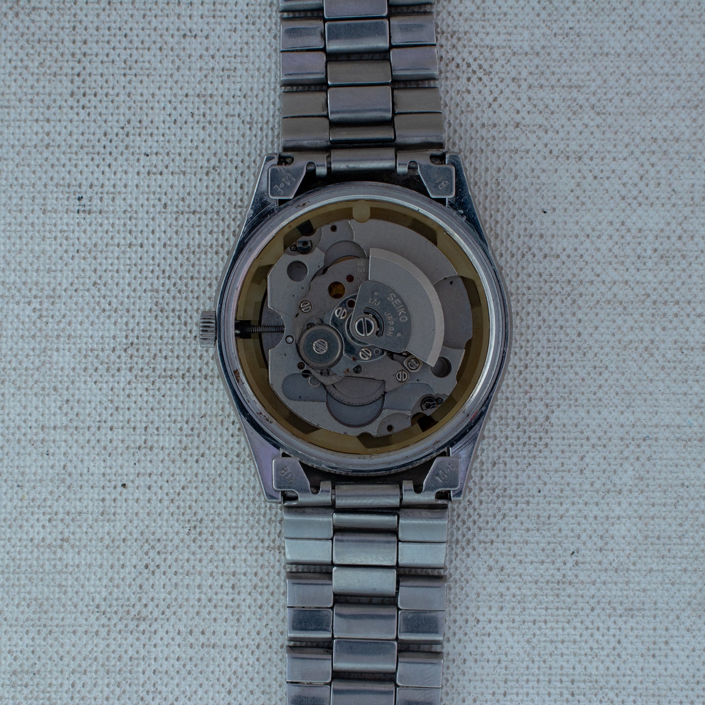 Seiko 5 Auto Unsex Watch Black Military/Field Dial 4216-0020 English/Arabic Day