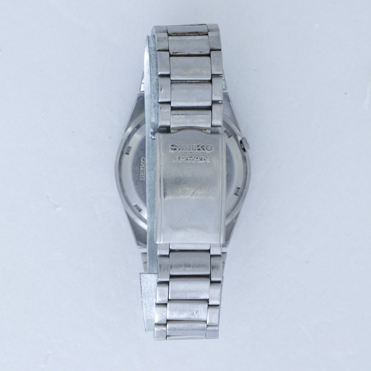 Vintage Seiko 5 7009-816J wristwatch bracelet clasp