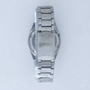 Clasp and rear view of Vintage Seiko 5 7009-816J Automatic White Dial Watch