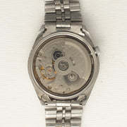 Vintage Seiko 5 7009 automatic movement alternate view