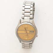 Vintage Seiko 5 7009-7031 wristwatch alternate front view