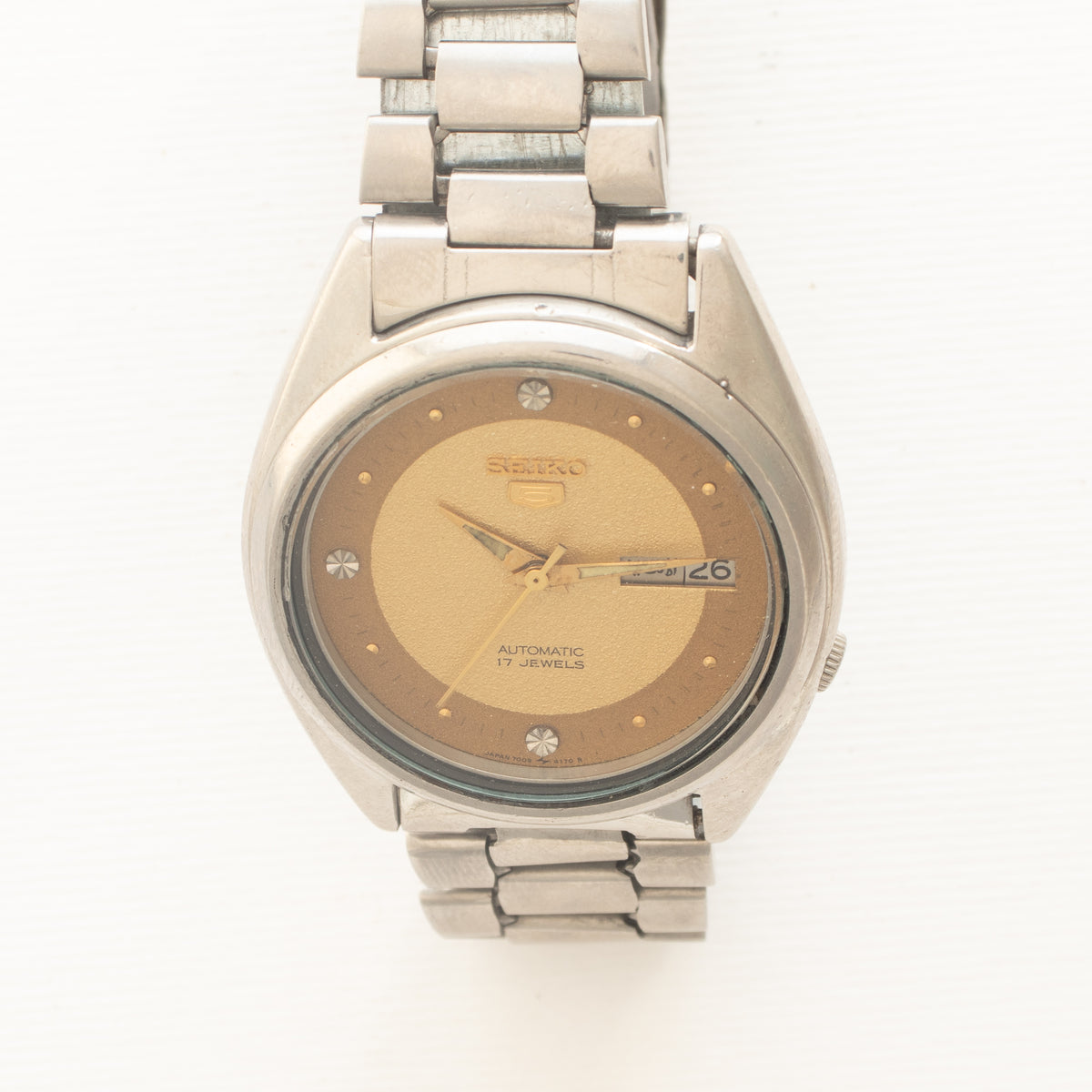Vintage Seiko 5 7009-3041 wristwatch additional view