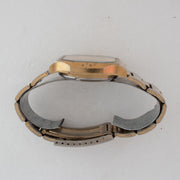 Vintage Seiko 5 7009-5620 Automatic 17J Gold Dial Day Date Wristwatch