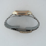Vintage Seiko 5 6349-5000 Automatic 23J Gold Dial Day Date Wristwatch