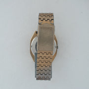 Vintage Seiko 5 6349-5000 Automatic 23J Gold Dial Day Date Wristwatch