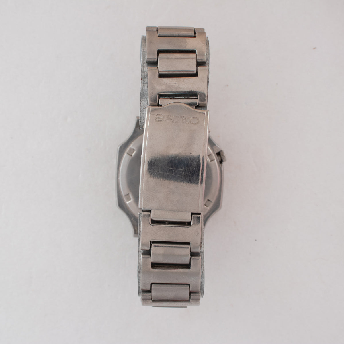 Vintage Seiko 5 7009-529B Automatic 17J Champagne Dial Day Date Wristwatch