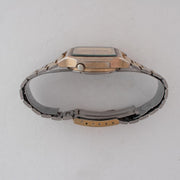Vintage Seiko 5 7009-5862 Automatic 17J Gold Dial Day Date Wristwatch