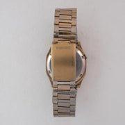 Vintage Seiko 5 7009-5862 Automatic 17J Gold Dial Day Date Wristwatch