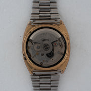 Vintage Seiko 5 7009-2031 Automatic 17J Gold Dial Day Date Wristwatch