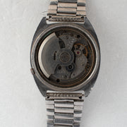 Vintage Seiko 5 7009-521A Automatic 17J Black Dial Day Date Wristwatch