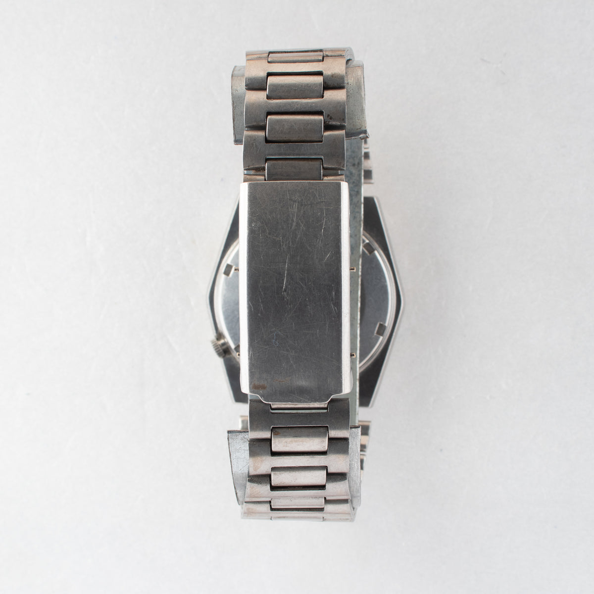 Vintage Seiko 5 6309-6070 Automatic 17J Black Dial Day Date Wristwatch