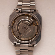 Vintage Seiko 5 6309-5510 Automatic 17J Black Dial Day Date Wristwatch