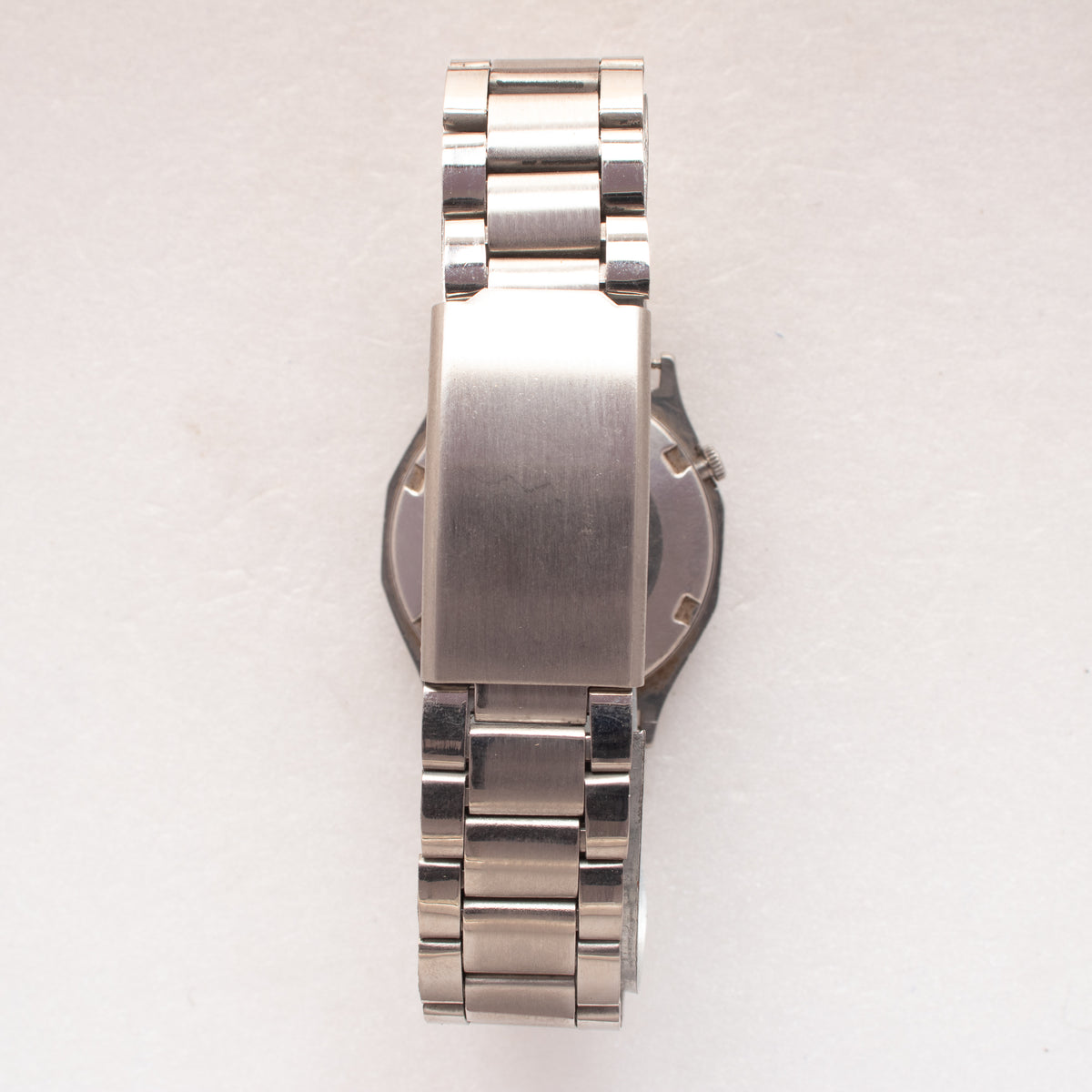 Vintage Seiko 5 6309-584A Automatic 17J Black Dial Day Date Wristwatch