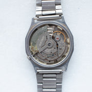 Vintage Seiko 5 6309-584A Automatic 17J Black Dial Day Date Wristwatch