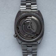 Vintage Seiko 5 6309-5120 Automatic 17J Black Dial Day Date Wristwatch