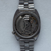Vintage Seiko 5 6309-5120 Automatic 17J Black Dial Day Date Wristwatch