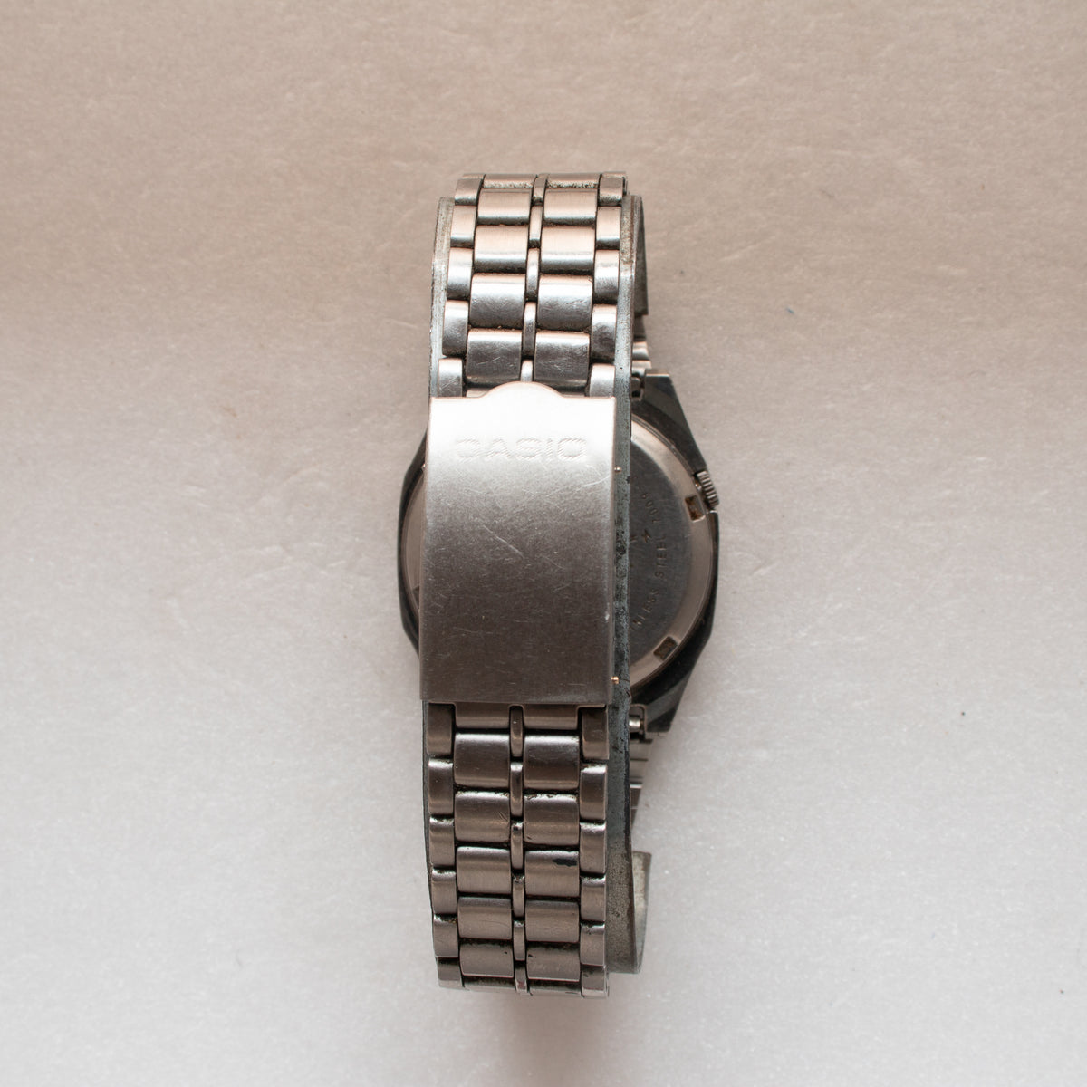 Vintage Seiko 5 7009-5860 Automatic 17J Black Dial Day Date Wristwatch