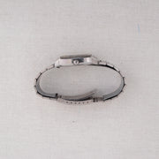Vintage Seiko 5606-5000 Automatic 25J Silver Dial Day Date Wristwatch
