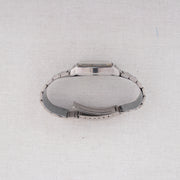 Vintage Seiko 5606-5000 Automatic 25J Silver Dial Day Date Wristwatch