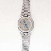 Vintage Seiko 5 7019-520B Automatic 21J Silver Dial Day Date Wristwatch