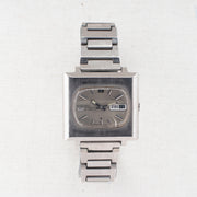 Vintage Seiko 5 6119-5401 Automatic 21J Silver Dial Day Date Wristwatch