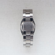 Vintage Seiko 5 7009-5760 Automatic 17J Silver Dial Day Date Wristwatch