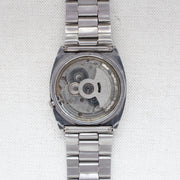 Vintage Seiko 5 7009-5760 Automatic 17J Silver Dial Day Date Wristwatch