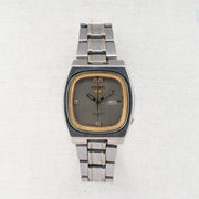 Vintage Seiko 5 6309-5180 Automatic 17J Silver Dial Day Date Wristwatch
