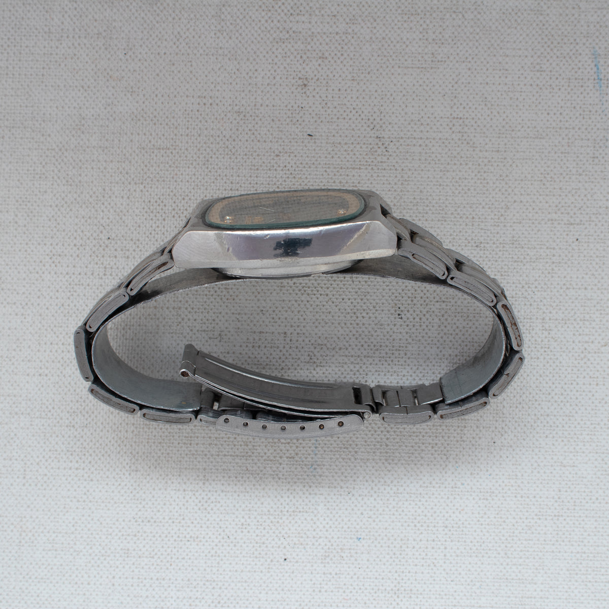 Vintage Seiko 5 6309-5180 Automatic 17J Silver Dial Day Date Wristwatch