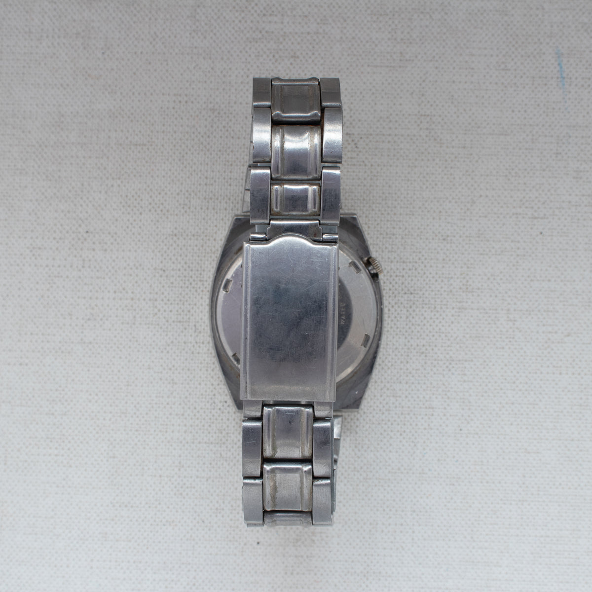 Vintage Seiko 5 6309-5180 Automatic 17J Silver Dial Day Date Wristwatch