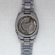 Vintage Seiko 5 6309-5180 Automatic 17J Silver Dial Day Date Wristwatch