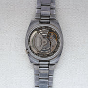 Vintage Seiko 5 6309-5180 Automatic 17J Silver Dial Day Date Wristwatch