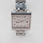 Vintage Seiko 5 6119-5000 Automatic 21J Silver Dial Day Date Wristwatch
