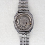 Vintage Seiko 5 6309-549A Automatic 17J Blue Dial Day Date Wristwatch