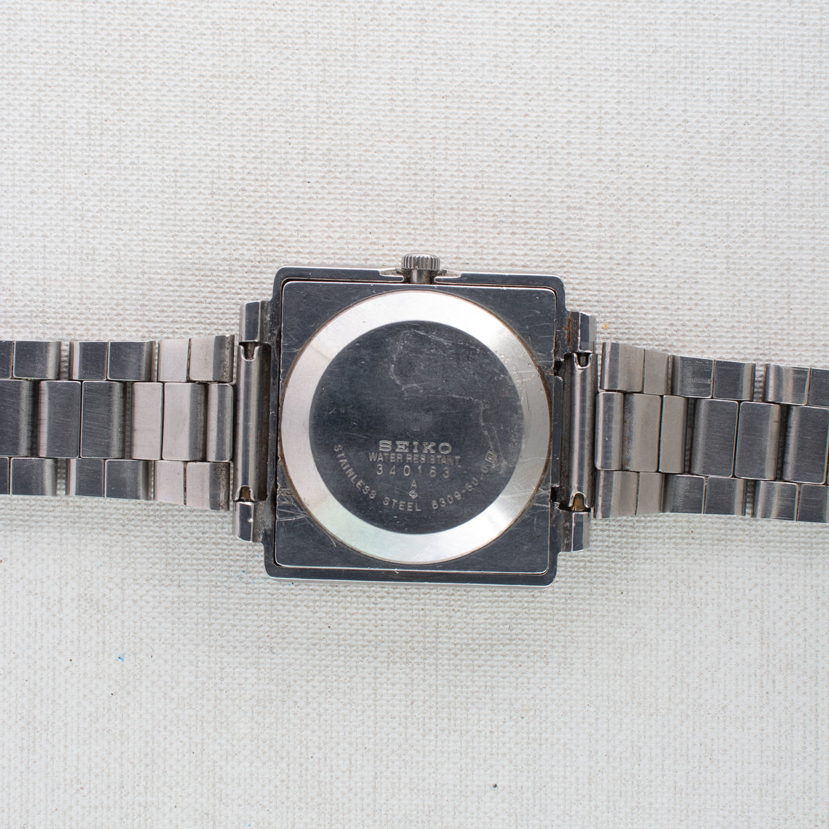 Vintage Seiko 5 6309-5030 Automatic 17J Blue Dial Day Date Wristwatch