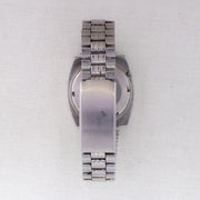 Vintage Seiko 5 6309-5100 Automatic 17J Blue Dial Day Date Wristwatch