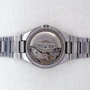 Vintage Seiko 5 6119-5401 Automatic 21J Blue Dial Day Date Wristwatch