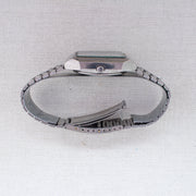 Vintage Seiko 5 6309-566A Automatic 17J Blue Dial Day Date Wristwatch