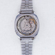 Vintage Seiko 5 6309-522A Automatic 17J Blue Dial Day Date Wristwatch