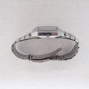 Vintage Seiko 5 6309-5510 Automatic 17J Blue Dial Day Date Wristwatch