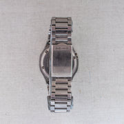 Vintage Seiko 5 7009-8210 Automatic 17J Blue Dial Day Date Wristwatch