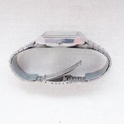 Vintage Seiko 5 6309-7320 Automatic 17J Silver Dial Day Date Wristwatch