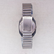 Vintage Seiko 5 6309-7320 Automatic 17J Silver Dial Day Date Wristwatch
