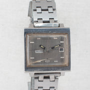 Vintage Seiko 5 6119-5000 Automatic 21J Silver Dial Day Date Wristwatch