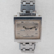 Vintage Seiko 5 6119-5000 Automatic 21J Silver Dial Day Date Wristwatch