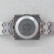 Vintage Seiko 5 6119-5000 Automatic 21J Silver Dial Day Date Wristwatch