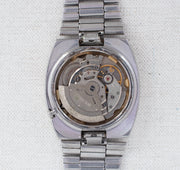 Vintage Seiko 5 6309-6010 Automatic 17J Silver Dial Day Date Wristwatch