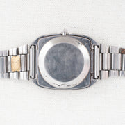 Vintage Seiko 5 6319-5050 Automatic 21J Silver Dial Day Date Wristwatch