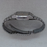 Vintage Seiko 5 7009-5862 Automatic 17J Silver Dial Day Date Wristwatch